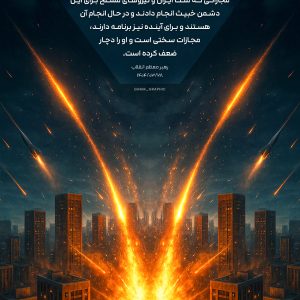 پوستر مجازات سخت  | مقام معظم رهبری