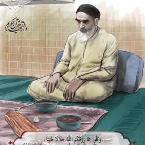 مجموعه پوستر آیات مقاومت | با موضوع روح‌الله و القرآن