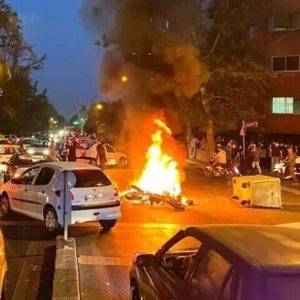 The damage caused by armed elements in Iran