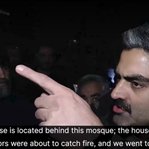 Burning mosques in Iran | people stand against armed mercenaries