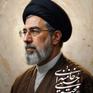 پوستر رهبر سوم | آیت الله سید مجتبی خامنه ای