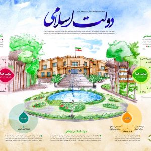 اینفوگرافیک دولت اسلامی | گزیده بیانات رهبر شهید