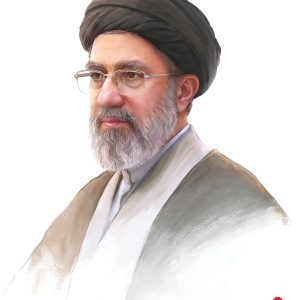 استرابورد و پوستر پرتره آقای شهید 25 | مجموعه فضاسازی بدرقه «آقای شهید ایران»