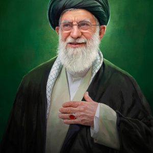 استرابورد و پوستر پرتره آقای شهید 1 | مجموعه فضاسازی بدرقه «آقای شهید ایران»