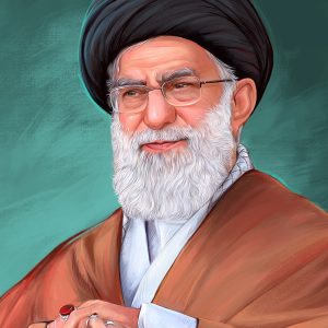 استرابورد و پوستر پرتره آقای شهید 10 | مجموعه فضاسازی بدرقه «آقای شهید ایران»