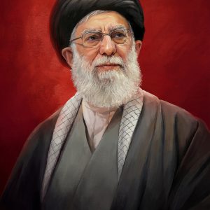 استرابورد و پوستر پرتره آقای شهید 3 | مجموعه فضاسازی بدرقه «آقای شهید ایران»