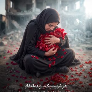 پوستر هرشهید،یک پرونده انتقام | رهبر انقلاب:نسبت به خون اطفالمان حساسیت بیشتری داریم