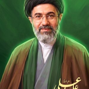تصویر آیت‌الله سید مجتبی خامنه‌ای | علمدار علی